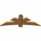 Ekena Millwork Davenport Rough Sawn Timber Gable Bracket, Western Red Cedar, 60"W x 22"H x 2"D x 6"F, 9/12 Pitch GBW060X22X0206DAV00RWR - alternate 2